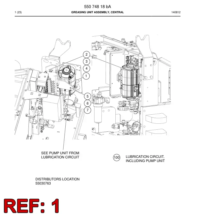 55072467c 550 724 67c Supporting block - Sandvik Technical Drawing