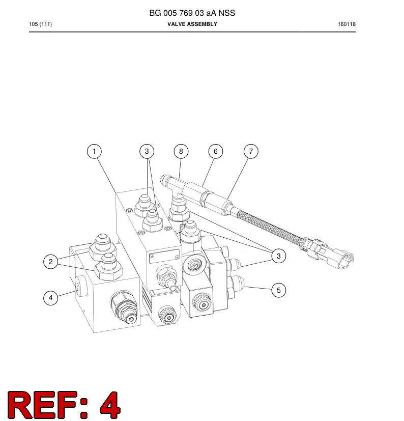 55072923 550 729 23 Plug - Sandvik Technical Drawing
