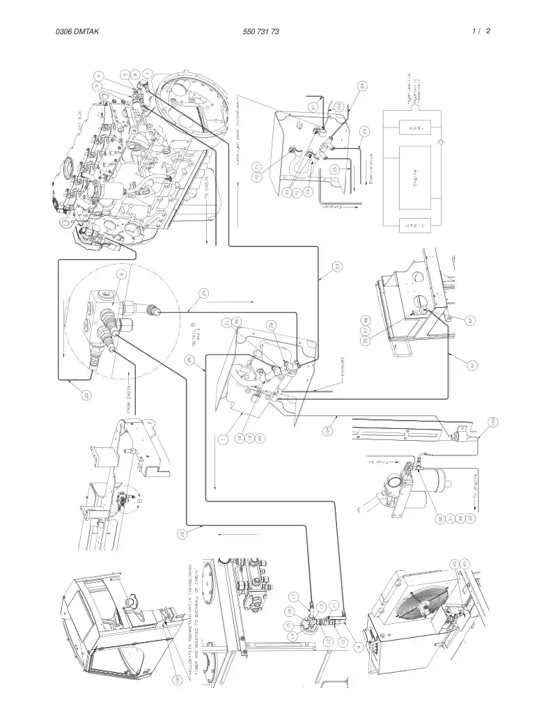 55073173 550 731 73 WATER HEATER ASSEMBLY - Sandvik Technical Drawing