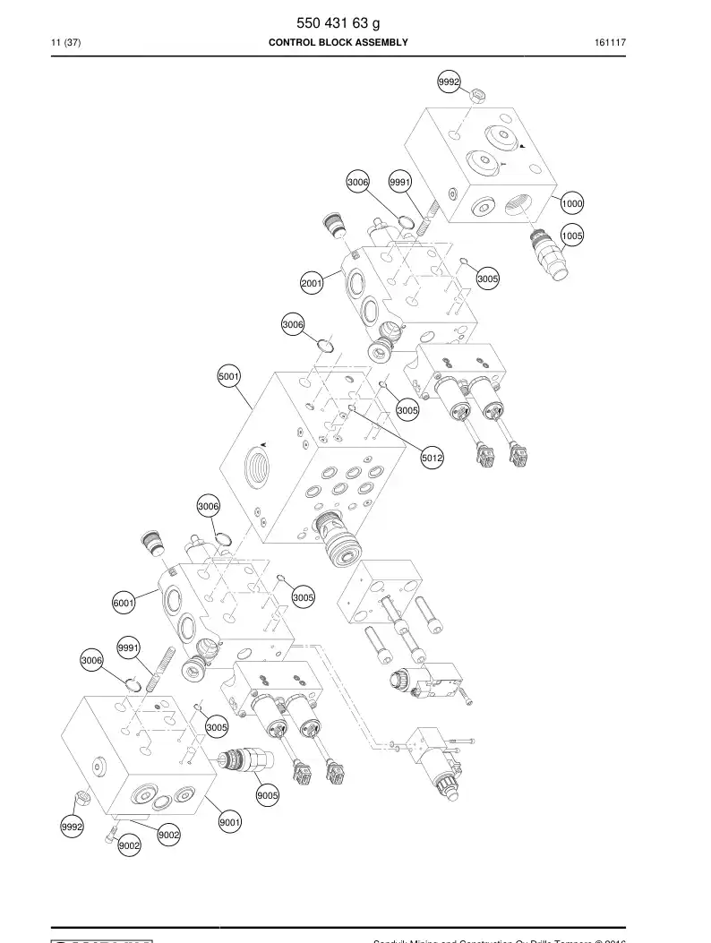 55073201 550 732 01 O-ring - Sandvik Technical Drawing