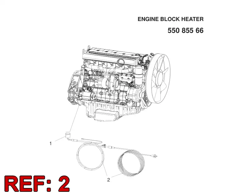 55073232 550 732 32 Wiring Kit - Sandvik Technical Drawing