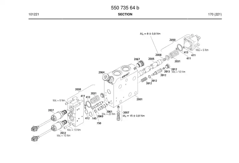 55073518 550 735 18 COVER - Sandvik Technical Drawing