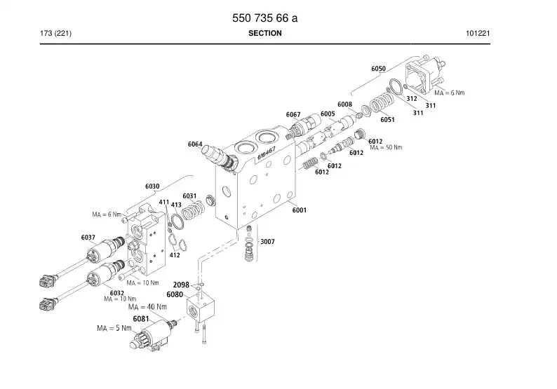 55073527 550 735 27 COVER - Sandvik Technical Drawing