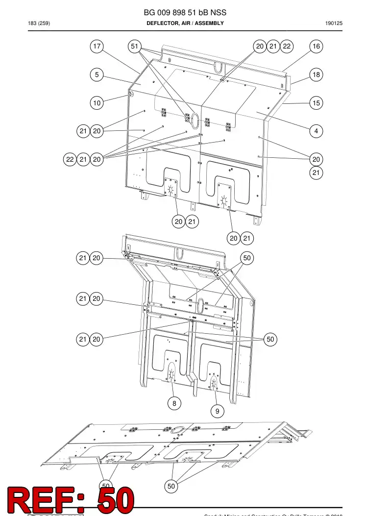 55073893 550 738 93 Seal band - Sandvik Technical Drawing