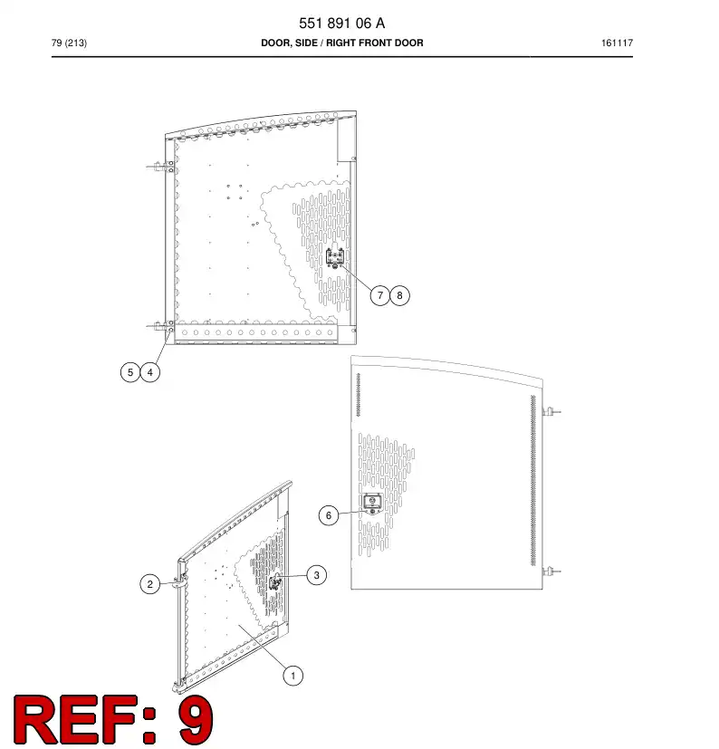55074105 550 741 05 Screw - Sandvik Technical Drawing