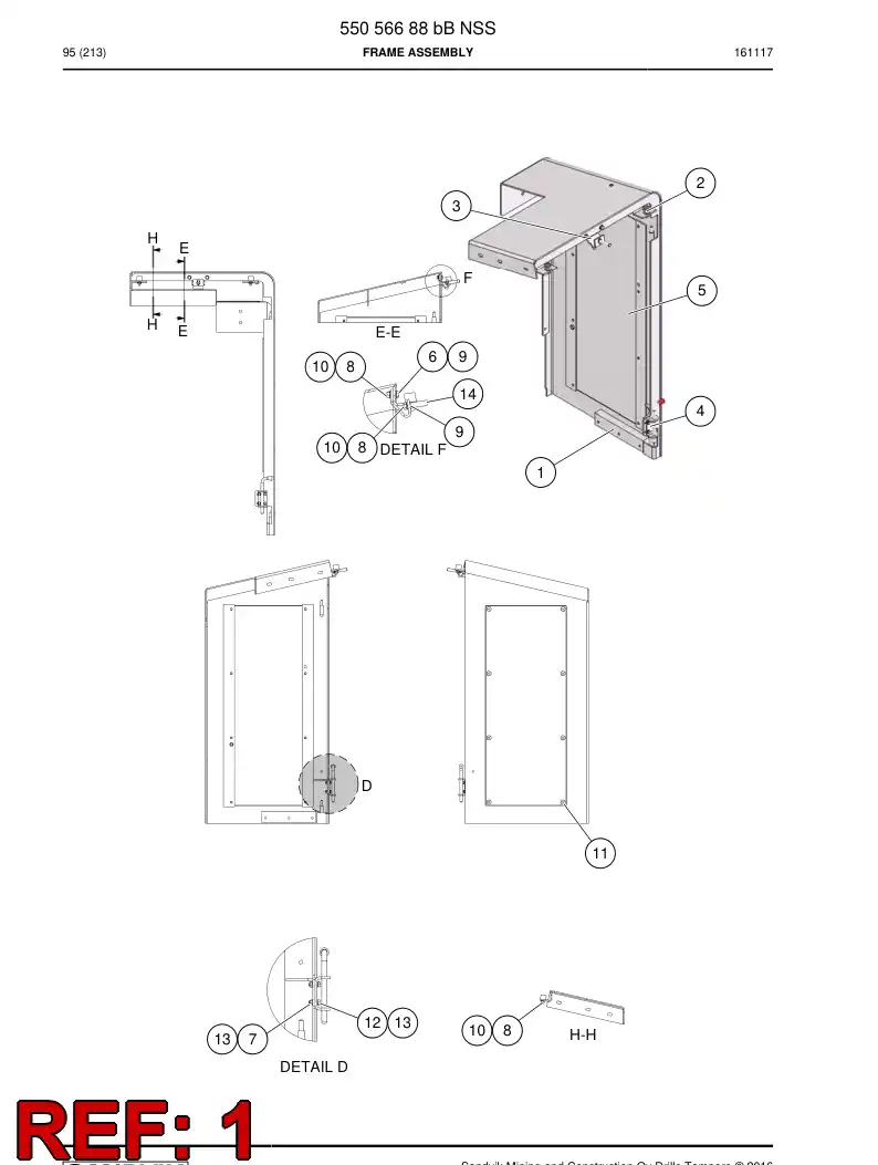 55074137a 550 741 37a Body - Sandvik Technical Drawing