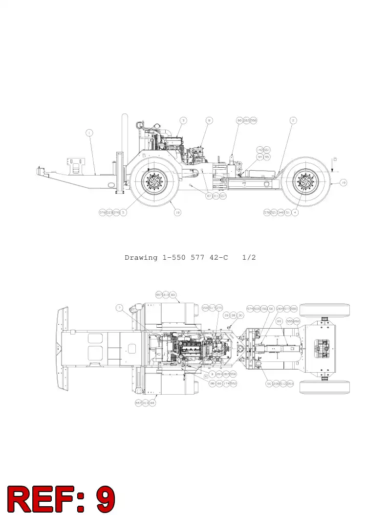 55074310 550 743 10 PLATE - Sandvik Technical Drawing