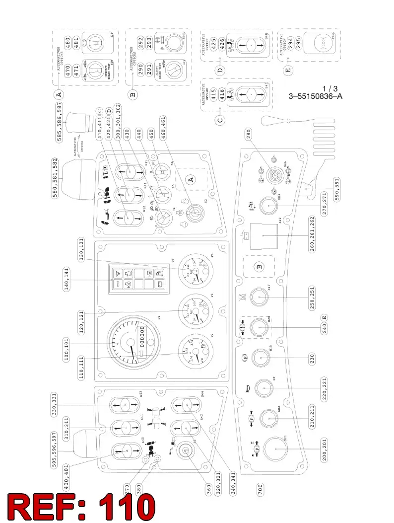 55074842 550 748 42 PRING METER - Sandvik Technical Drawing