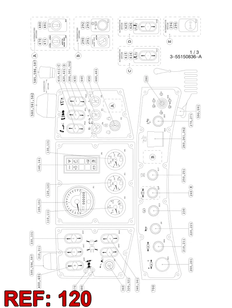 55074843 550 748 43 PRING METER - Sandvik Technical Drawing