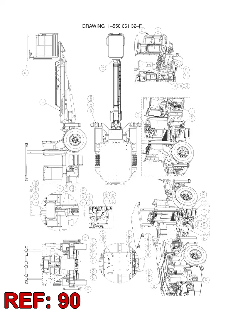 55074853 550 748 53 SPACER - Sandvik Technical Drawing