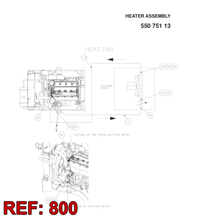 55075111 550 751 11 SET - Sandvik Technical Drawing