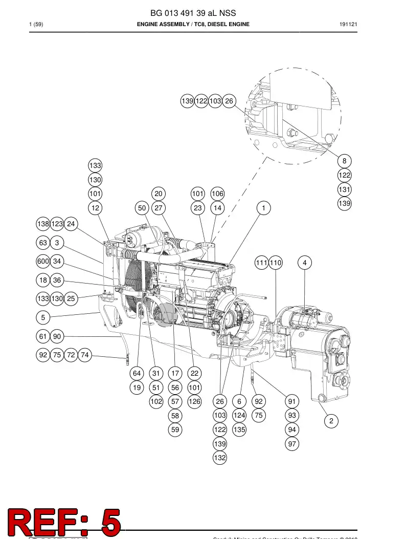 55076106a 550 761 06a Bracket - Sandvik Technical Drawing
