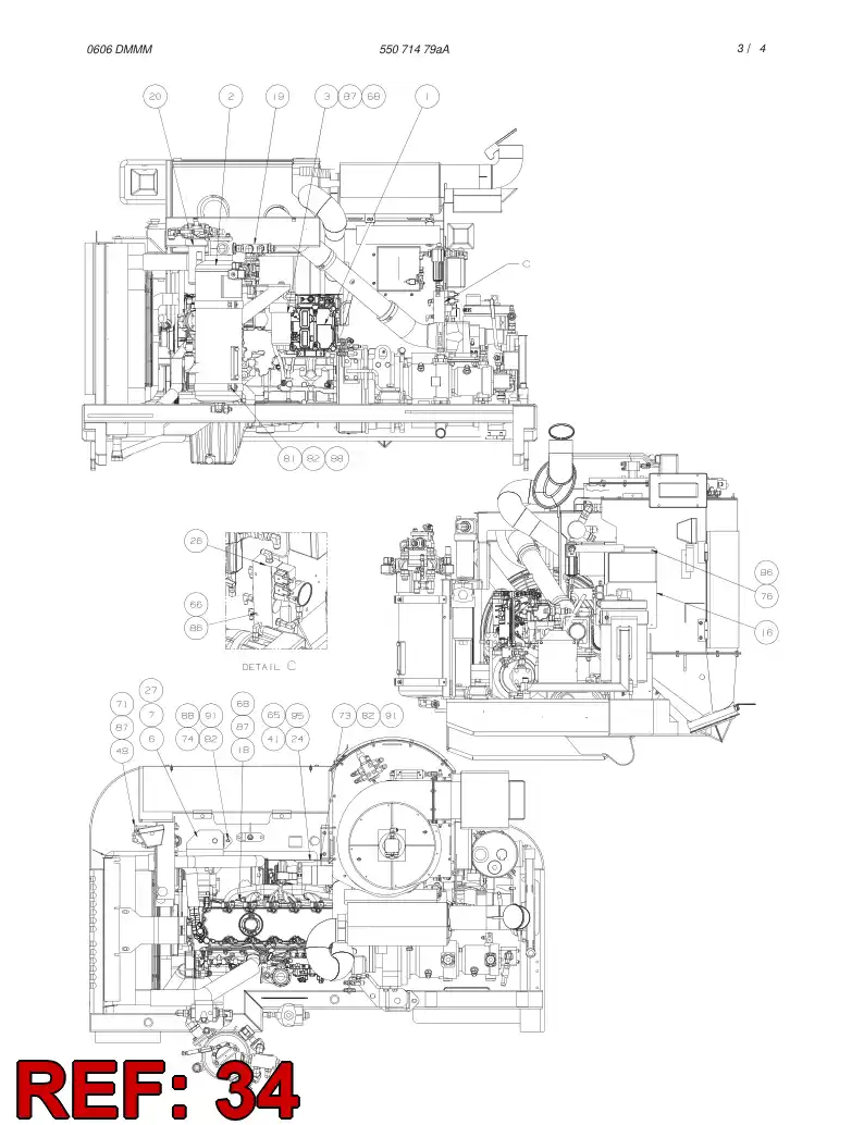 55076158 550 761 58 SUPPORTING BLOCK - Sandvik Technical Drawing