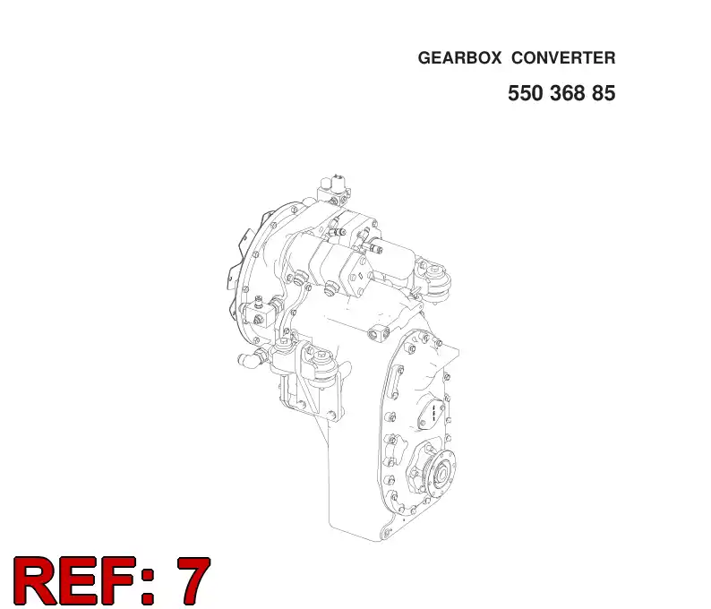 55076851 550 768 51 PUMP DRIVE GROUP - Sandvik Technical Drawing