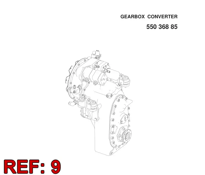 55076854 550 768 54 SHAFT ASSEMBLY - Sandvik Technical Drawing