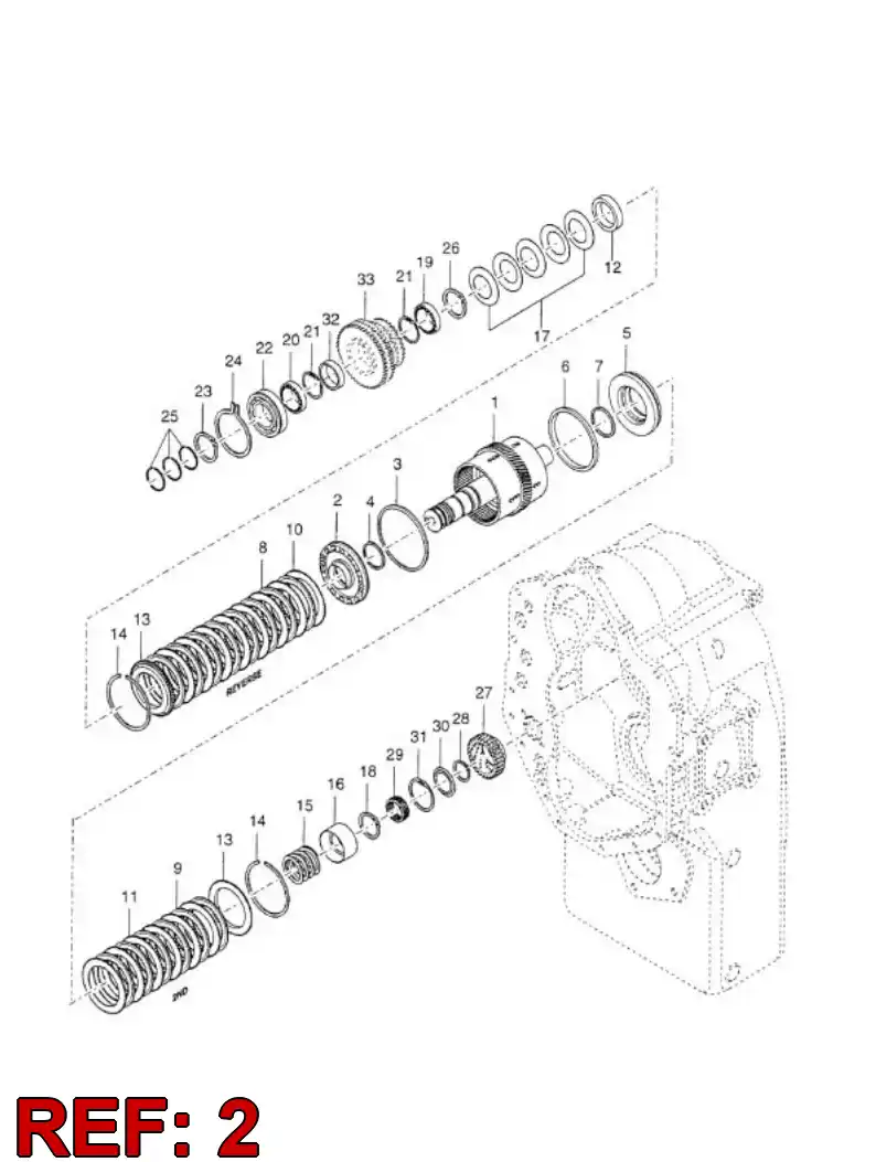 55076859 550 768 59 PISTON, EMBREAGEM - Sandvik Technical Drawing