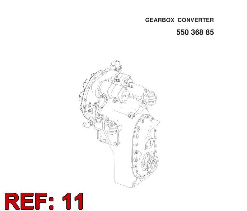55076860 550 768 60 GEAR - Sandvik Technical Drawing