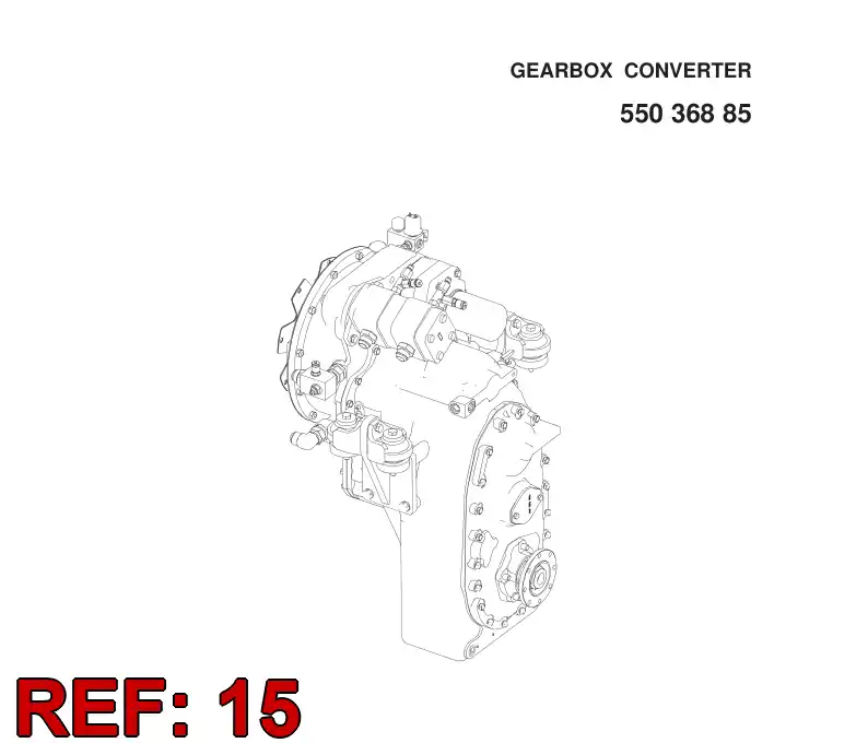 55076867 550 768 67 SHAFT ASSEMBLY - Sandvik Technical Drawing
