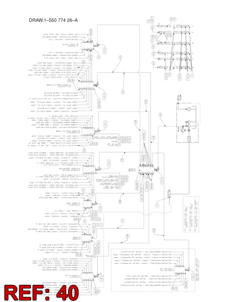 55077264 550 772 64 Plate, Adapter - Sandvik Technical Drawing