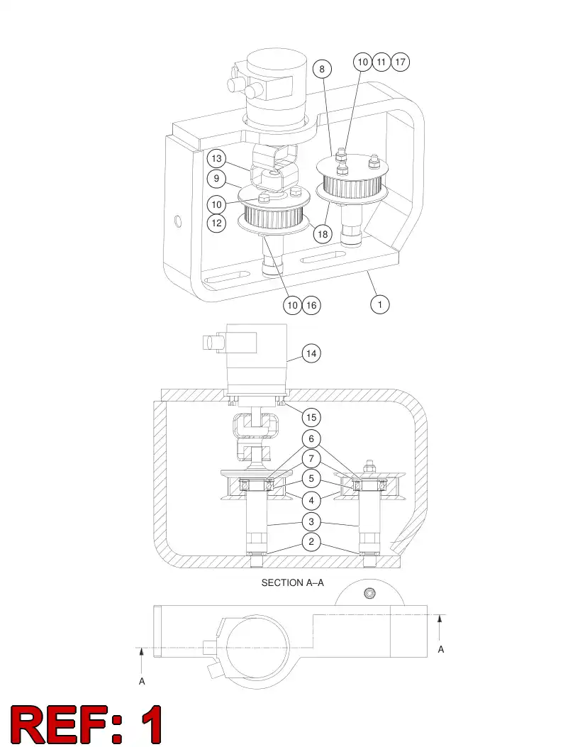 55077298 550 772 98 PIN - Sandvik Technical Drawing