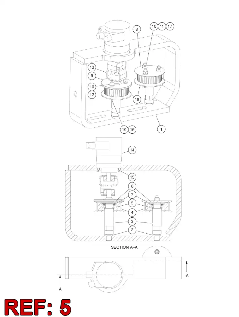 55077299 550 772 99 Deep groove ball bearing - Sandvik Technical Drawing