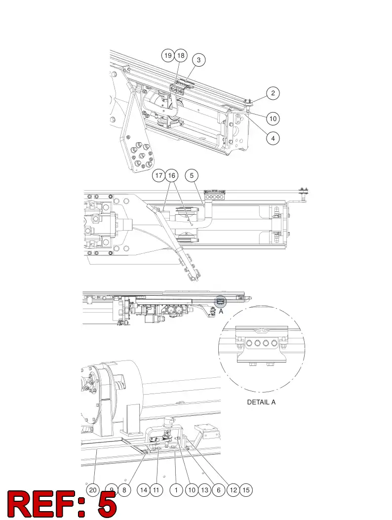 55077324 550 773 24 CLIP - Sandvik Technical Drawing