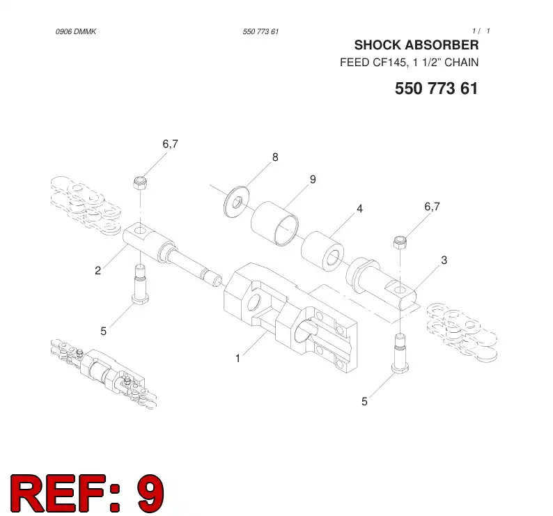 550 773 71 Bushing - drawing