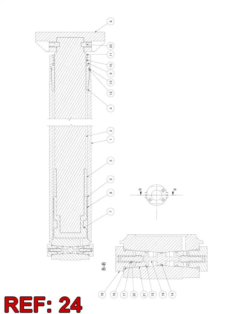 55077479 550 774 79 USIT-SEAL - Sandvik Technical Drawing