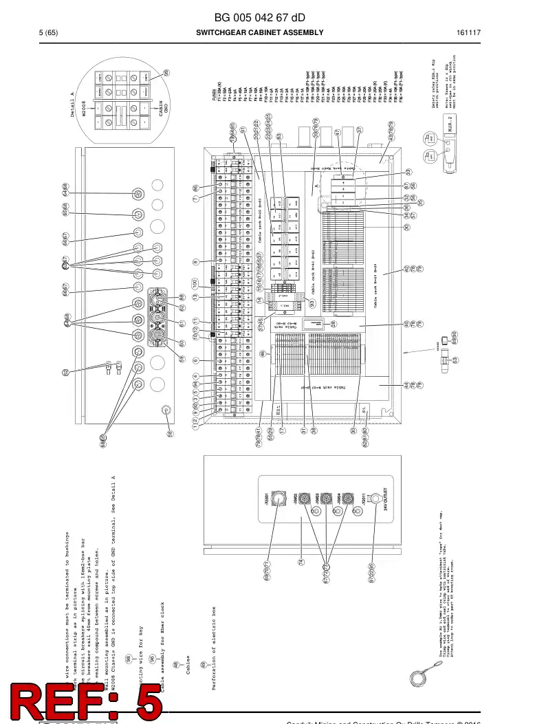 55077726a 550 777 26a Circuit Breaker, MCB - Sandvik Technical Drawing