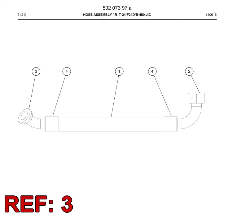 55078081 550 780 81 Fitting, Flange - Sandvik Technical Drawing