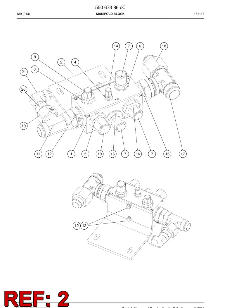 55078151a 550 781 51a Plug-in holder - Sandvik Technical Drawing