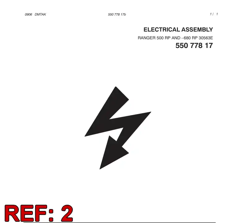 55078182 550 781 82 WIRE KIT - Sandvik Technical Drawing