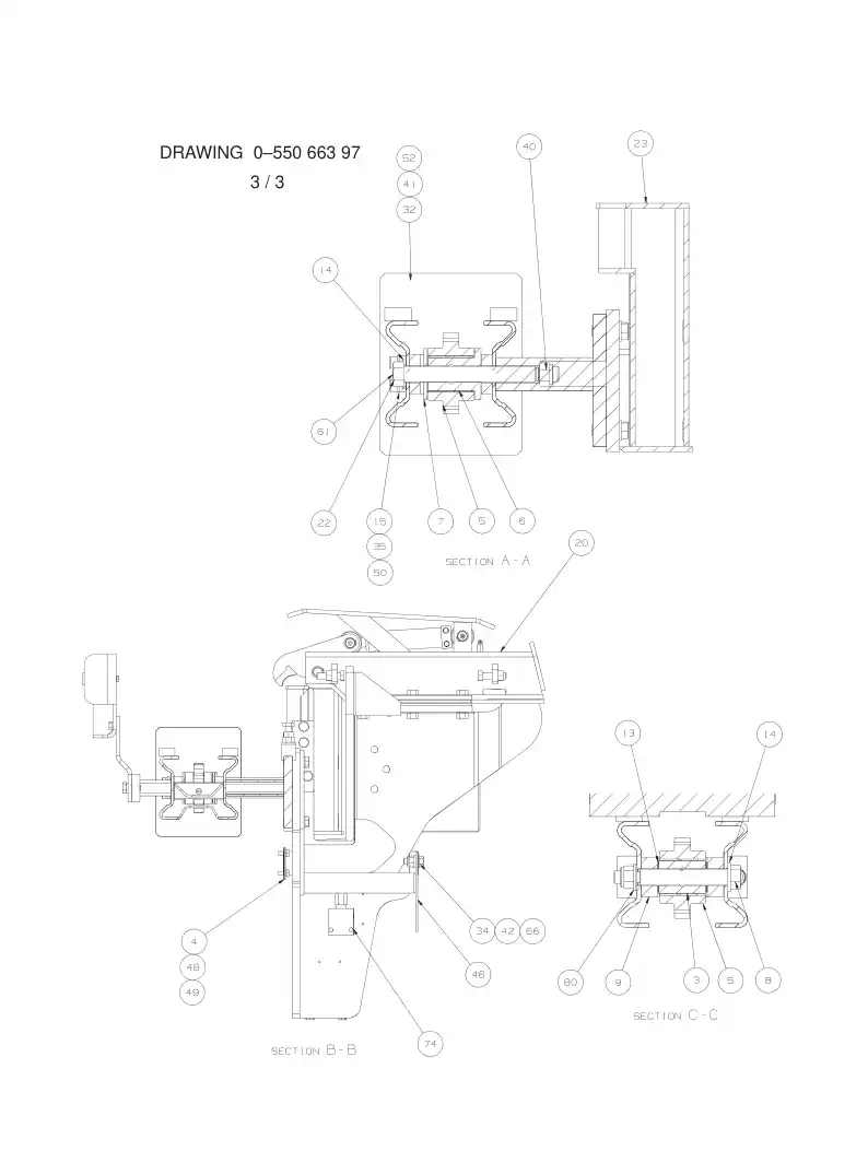 55078366a 550 783 66a  - Sandvik Technical Drawing