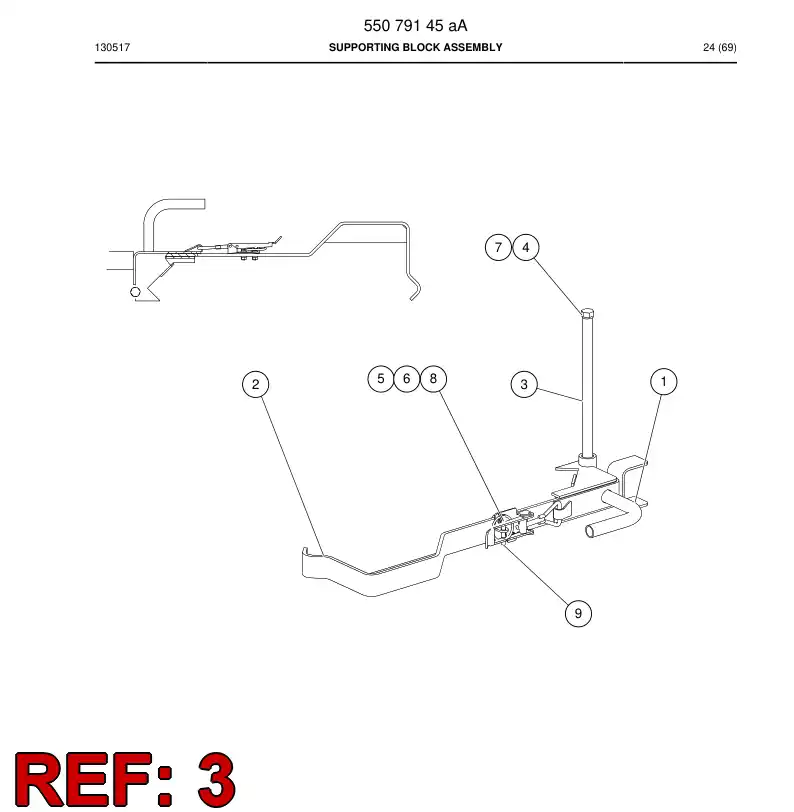55079148 550 791 48 Bar - Sandvik Technical Drawing