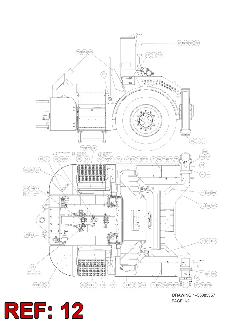 55079232 550 792 32 STEP BOX - Sandvik Technical Drawing