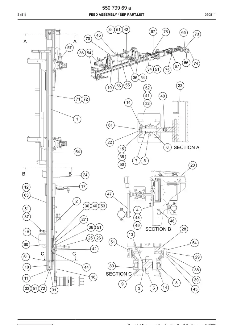 55079969a 550 799 69a FEED - Sandvik Technical Drawing