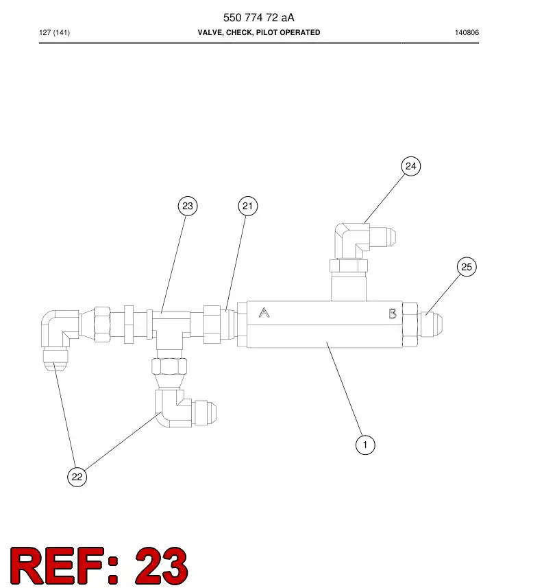 550 828 18a Adapter, Elbow - drawing