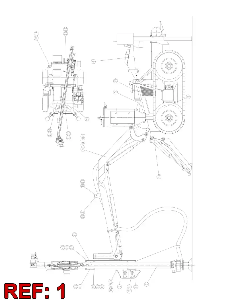 55083150 550 831 50 CARRIER - Sandvik Technical Drawing