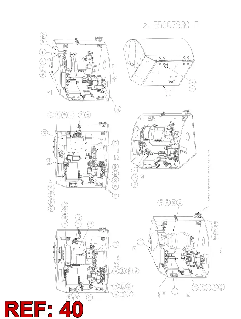 55083573 550 835 73 SIGN - Sandvik Technical Drawing