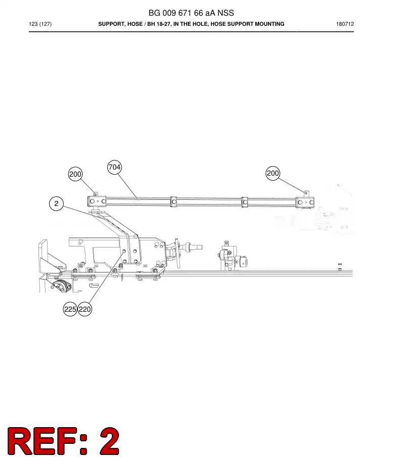 55084029a 550 840 29a Block, Supporting - Sandvik Technical Drawing