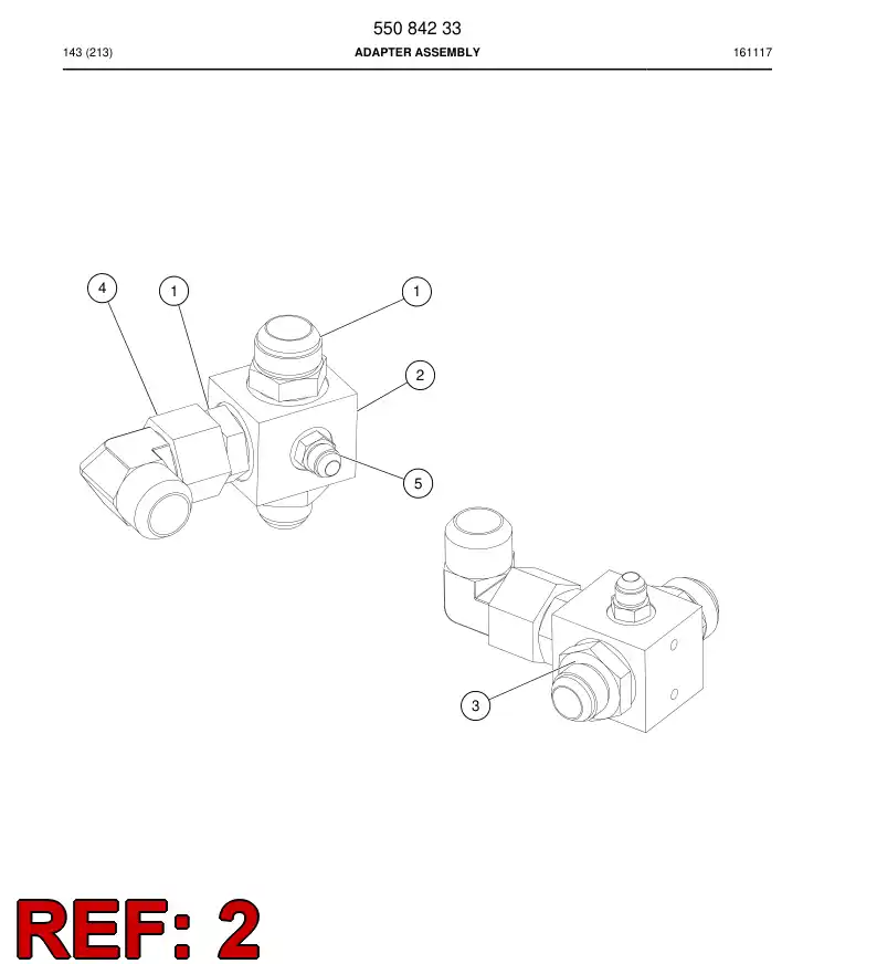 55084232 550 842 32 Distributor - Sandvik Technical Drawing