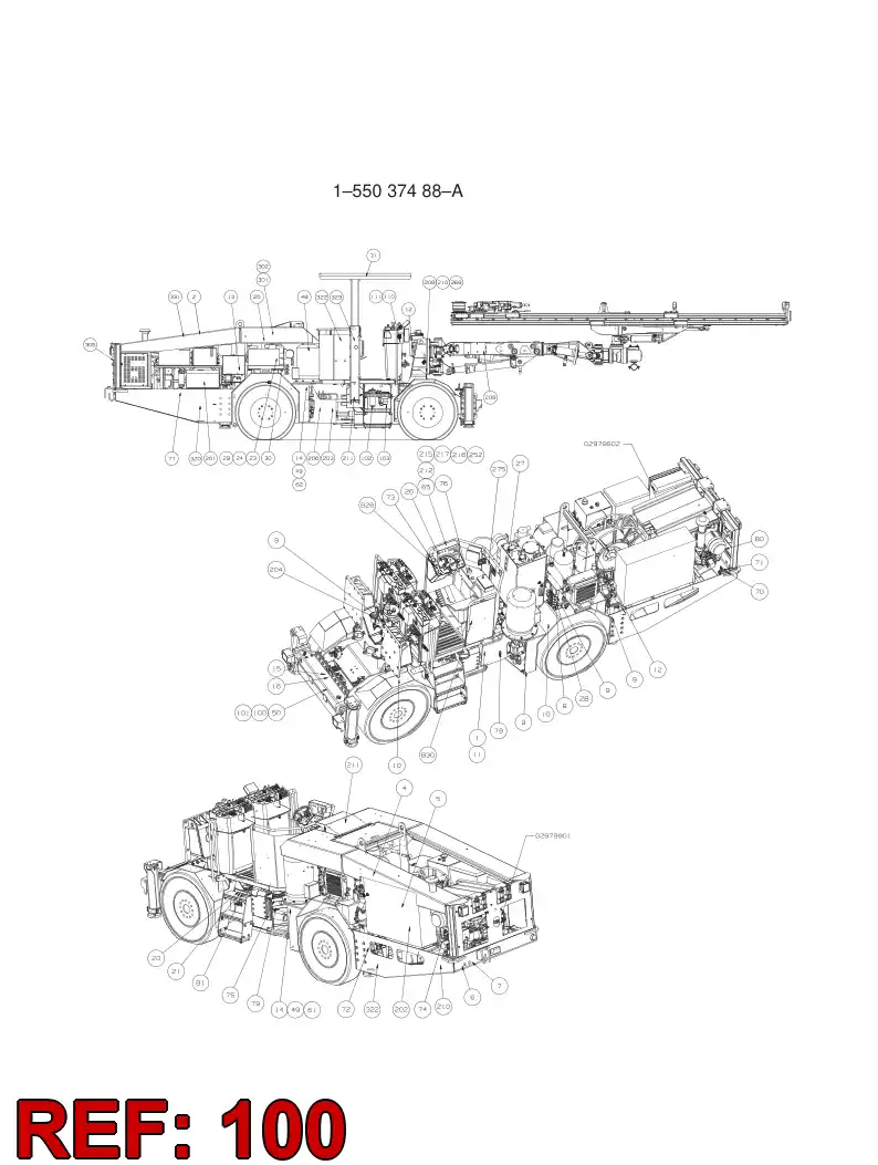 55084303 550 843 03 SIGN - Sandvik Technical Drawing