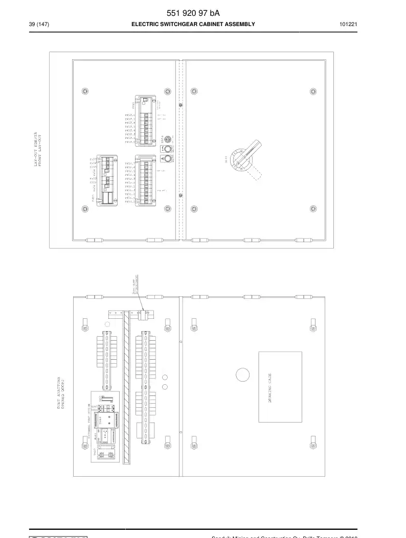 55085319 550 853 19 Bulb - Sandvik Technical Drawing