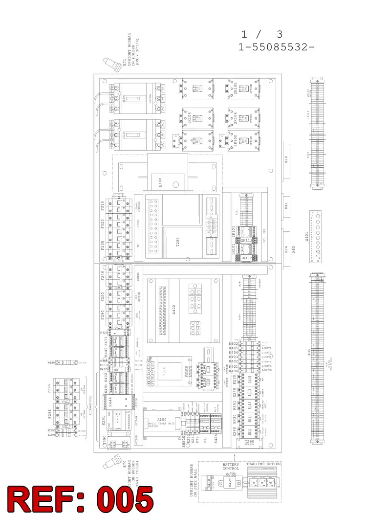55085531 550 855 31 STEEL ENCLOSURE - Sandvik Technical Drawing