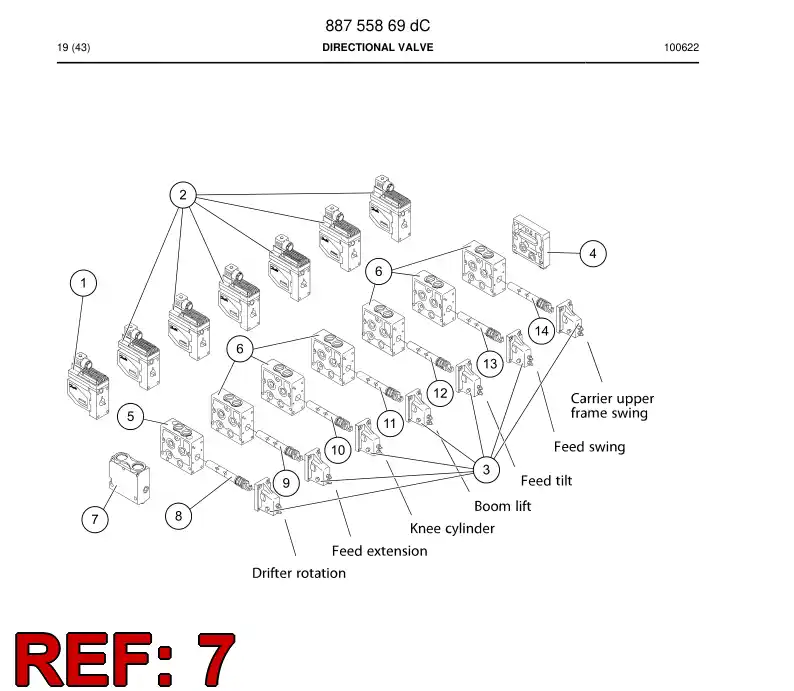 55085700 550 857 00 Section - Sandvik Technical Drawing