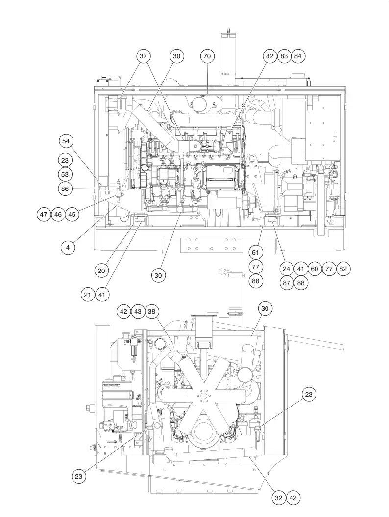 55086019gF 550 860 19gF POWER PACK MODULE - Sandvik Technical Drawing