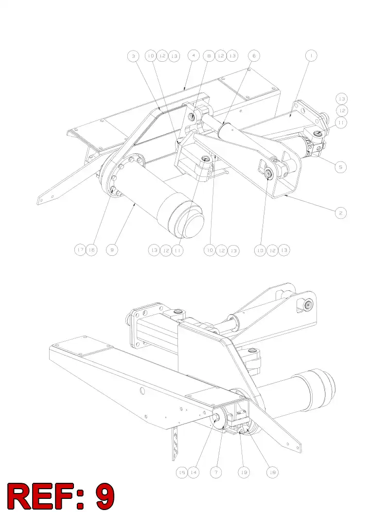 55086237 550 862 37 TORQUE MOTOR - Sandvik Technical Drawing