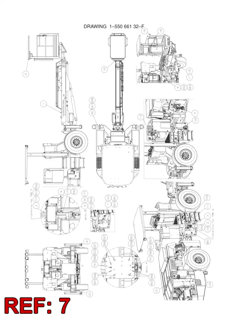 55086247 550 862 47 DISTRIBUTOR - Sandvik Technical Drawing