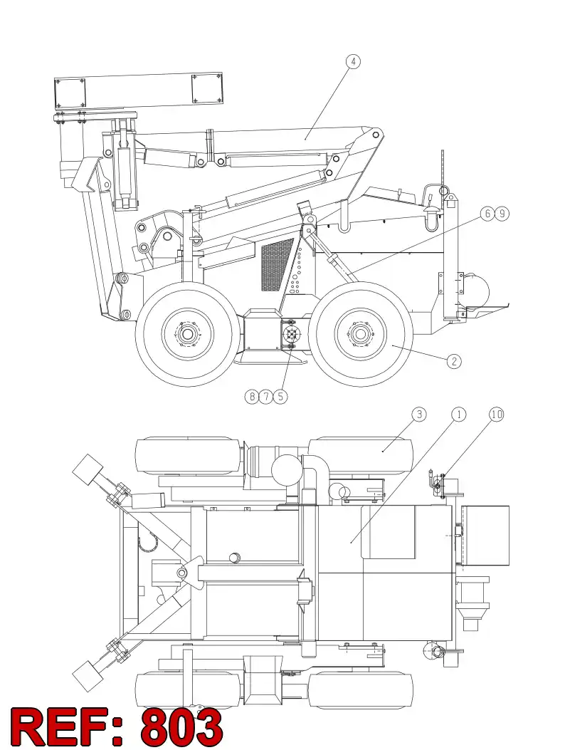 55086498 550 864 98 PNEUMATIC / AIR HOSING - Sandvik Technical Drawing