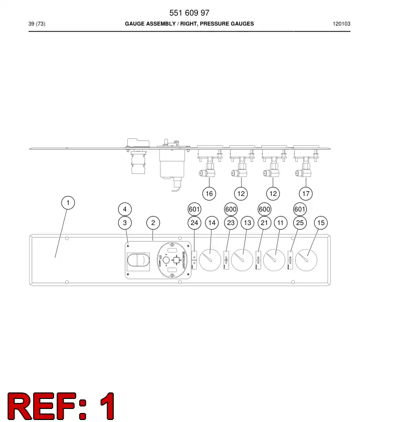 55086981 550 869 81 Instrument housing - Sandvik Technical Drawing